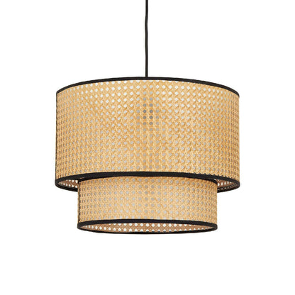 Nino Germany Vintage Rattan Vienna-Pendant Lamp