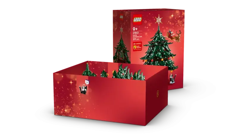 LEGO Family Christmas Tree Decoration 41843