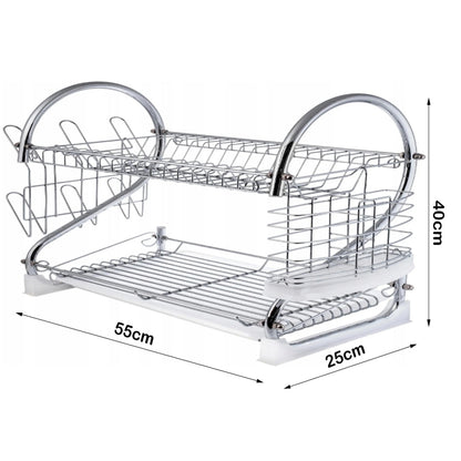 Top Quality Kitchen 2 Floor Drain Rack 55-CM