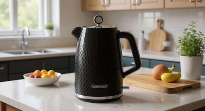 Verve Jug Kettle – Black -1.7L by Morphy Richards