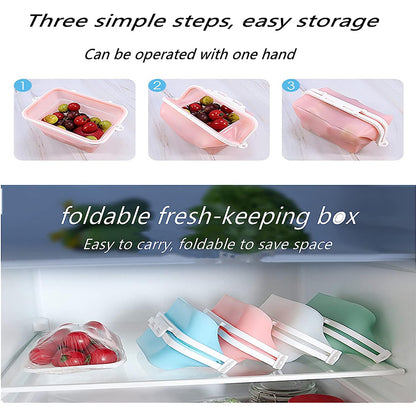 Food Grade Silicone Fresh-Keeping Bag – White