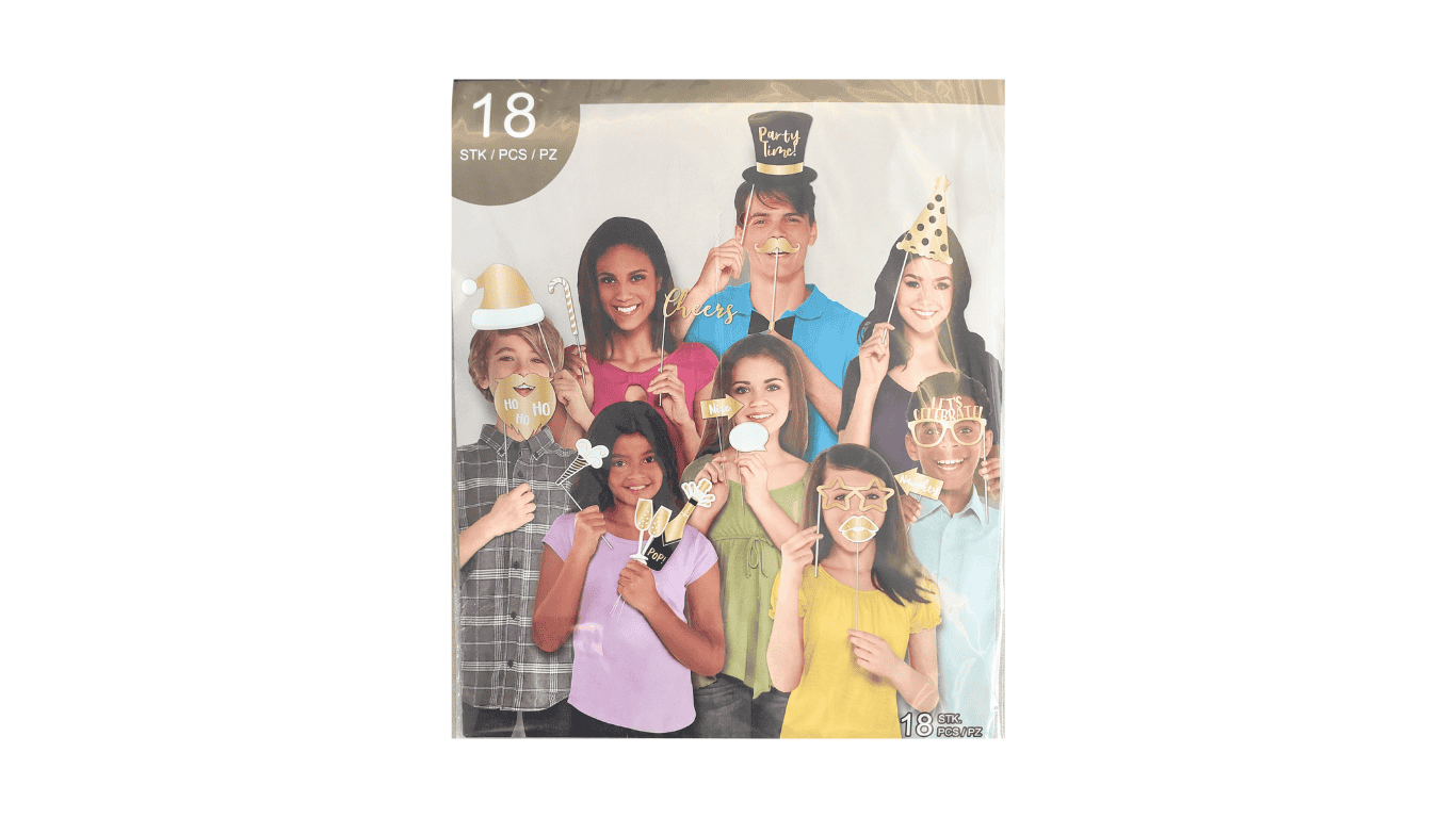 Festive Party Photo kit – 18 Pieces