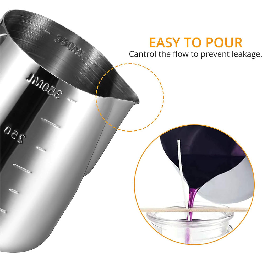 350-550ml Stainless Steel Milk Foam Pot