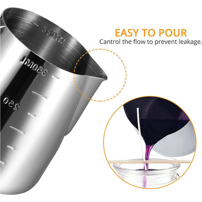350-550ml Stainless Steel Milk Foam Pot