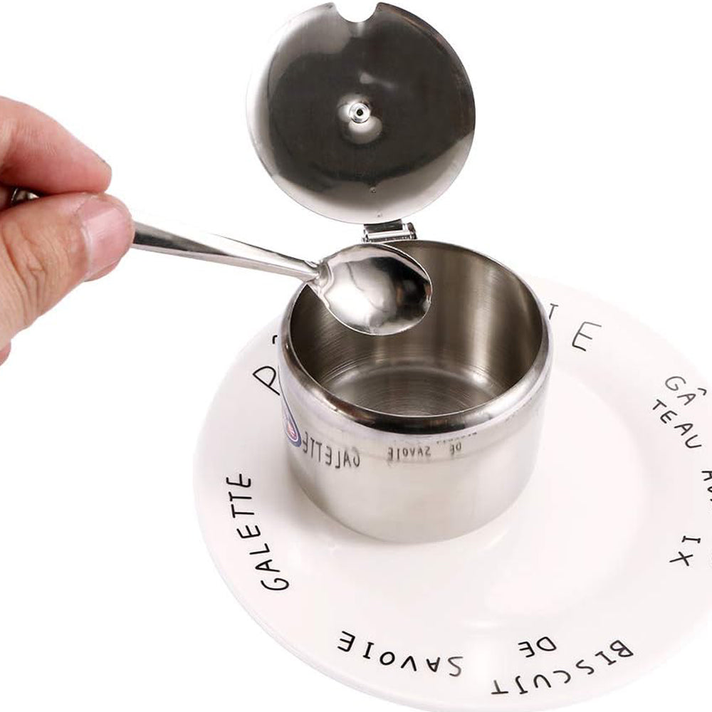 Stainless Steel Sugar Storage Pot