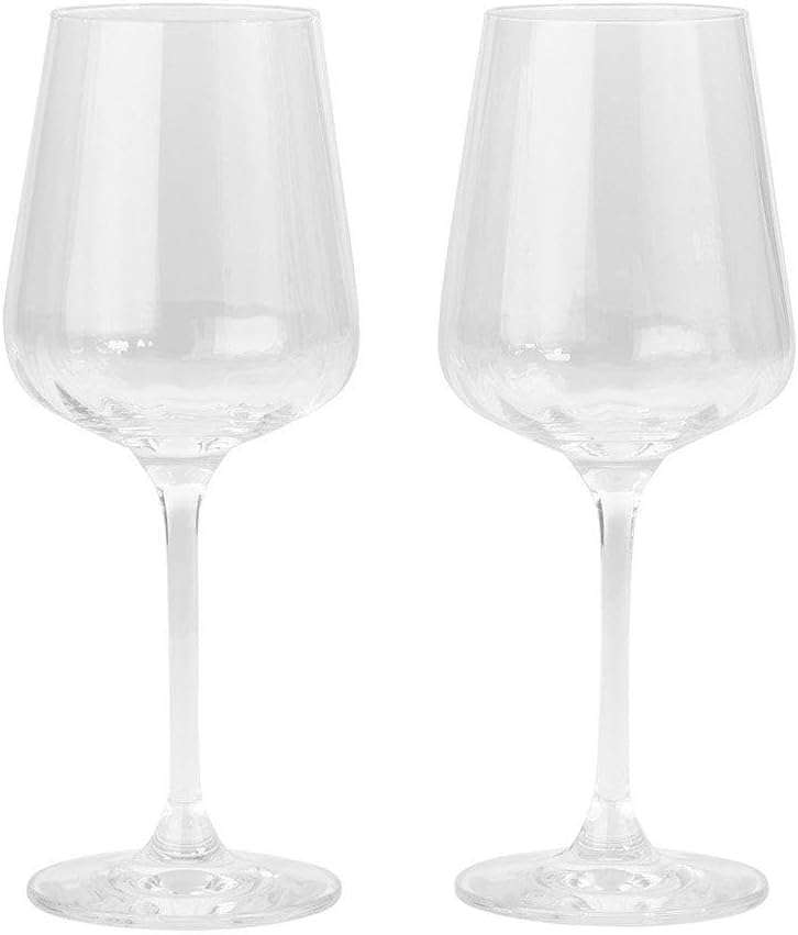 Livellara Milano - Set of 2 White Wine Crystal Glasses