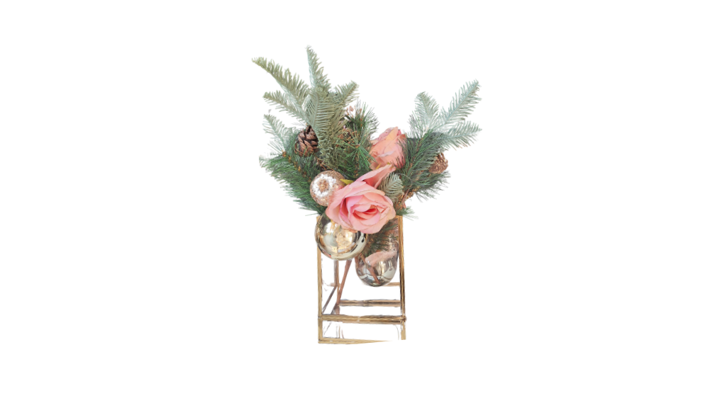 Christmas Bouquet Rose Flower Decoration
