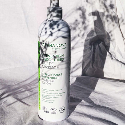 Alphanova Santé Organic Mum Stretch Marks Prevention Massage Lotion (400ml)