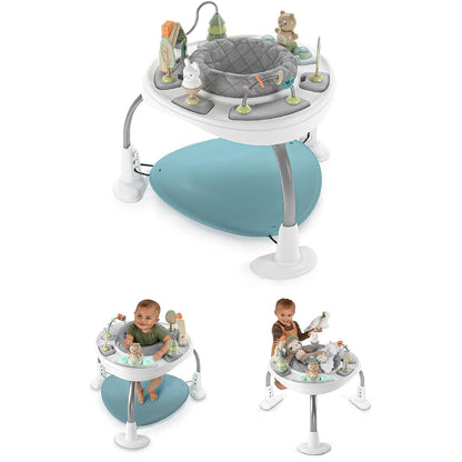 Spring & Sprout 2-in-1 Activity Jumper & Table