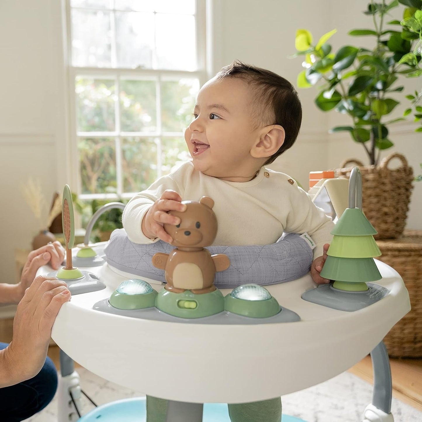 Spring & Sprout 2-in-1 Activity Jumper & Table