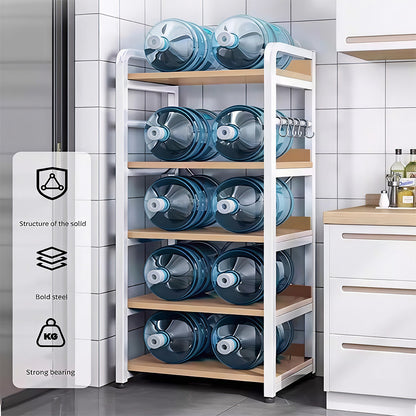Kitchen Organizer Shelf – 5-Tier Freestanding Utility Storage Rack