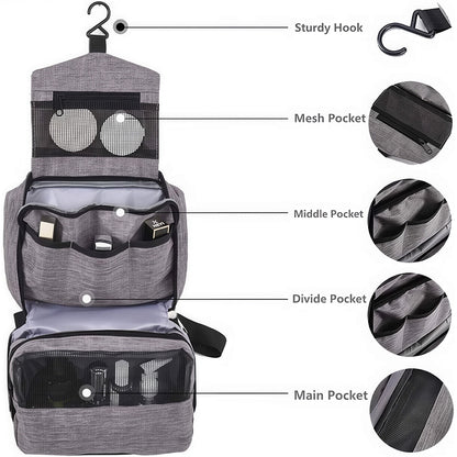 Danny Go Hanging Toiletry Wash Bag with Hook DT008