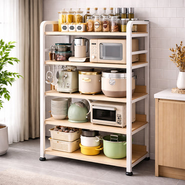 Kitchen Organizer Shelf – 5-Tier Freestanding Utility Storage Rack