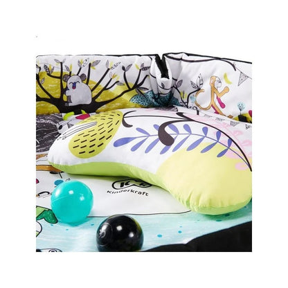 Kinderkraft Smartplay 2-in-1 Educational Play Mat & Ball Pit