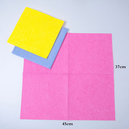 3-Pcs Microfiber Multi-purpose cleaning cloth ( 37×40 ) cm