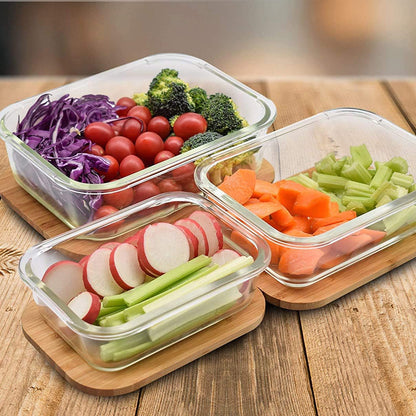 Rectangular Glass Food Storage Containers