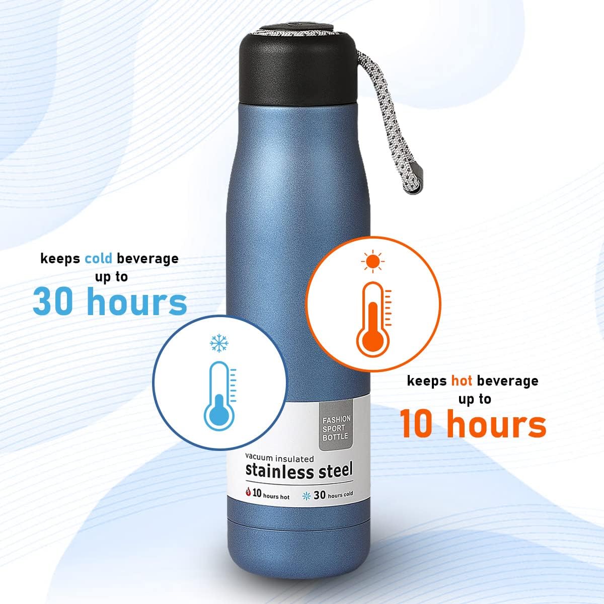 304 Stainless Steel Vacuum Insulated Water Bottle