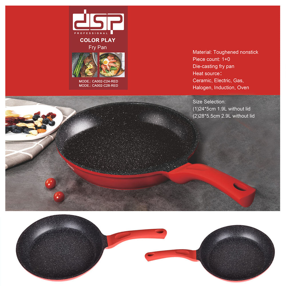 DSP, Fry Pan, CA002-Red