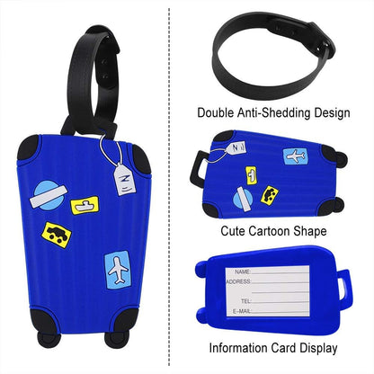 Silicone Travel Luggage Tags
