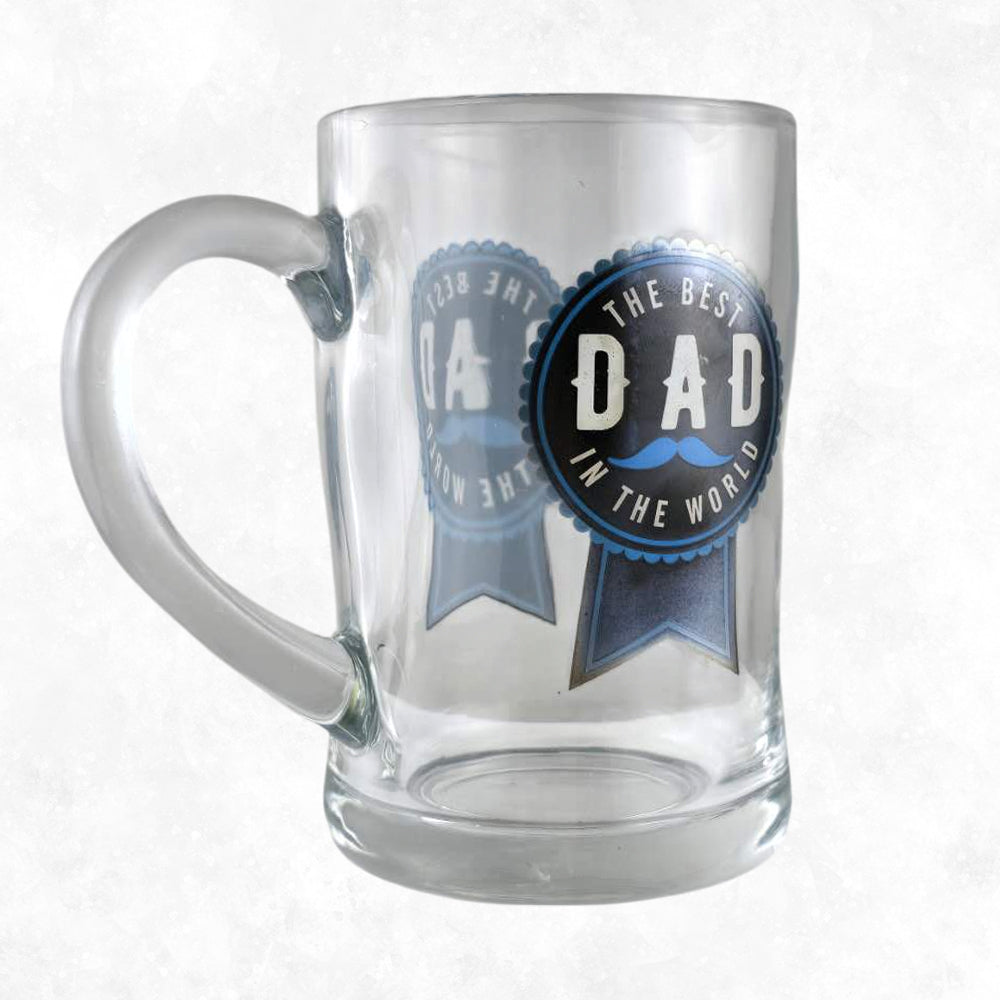 The Best DaD Beer Glass Mug 350ml