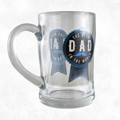 The Best DaD Beer Glass Mug 350ml
