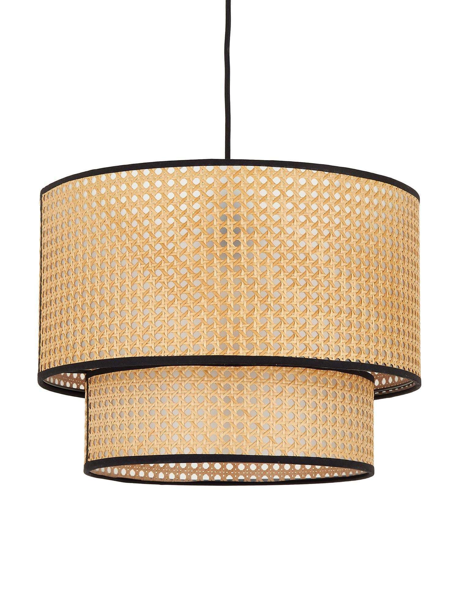 Nino Germany Vintage Rattan Vienna-Pendant Lamp