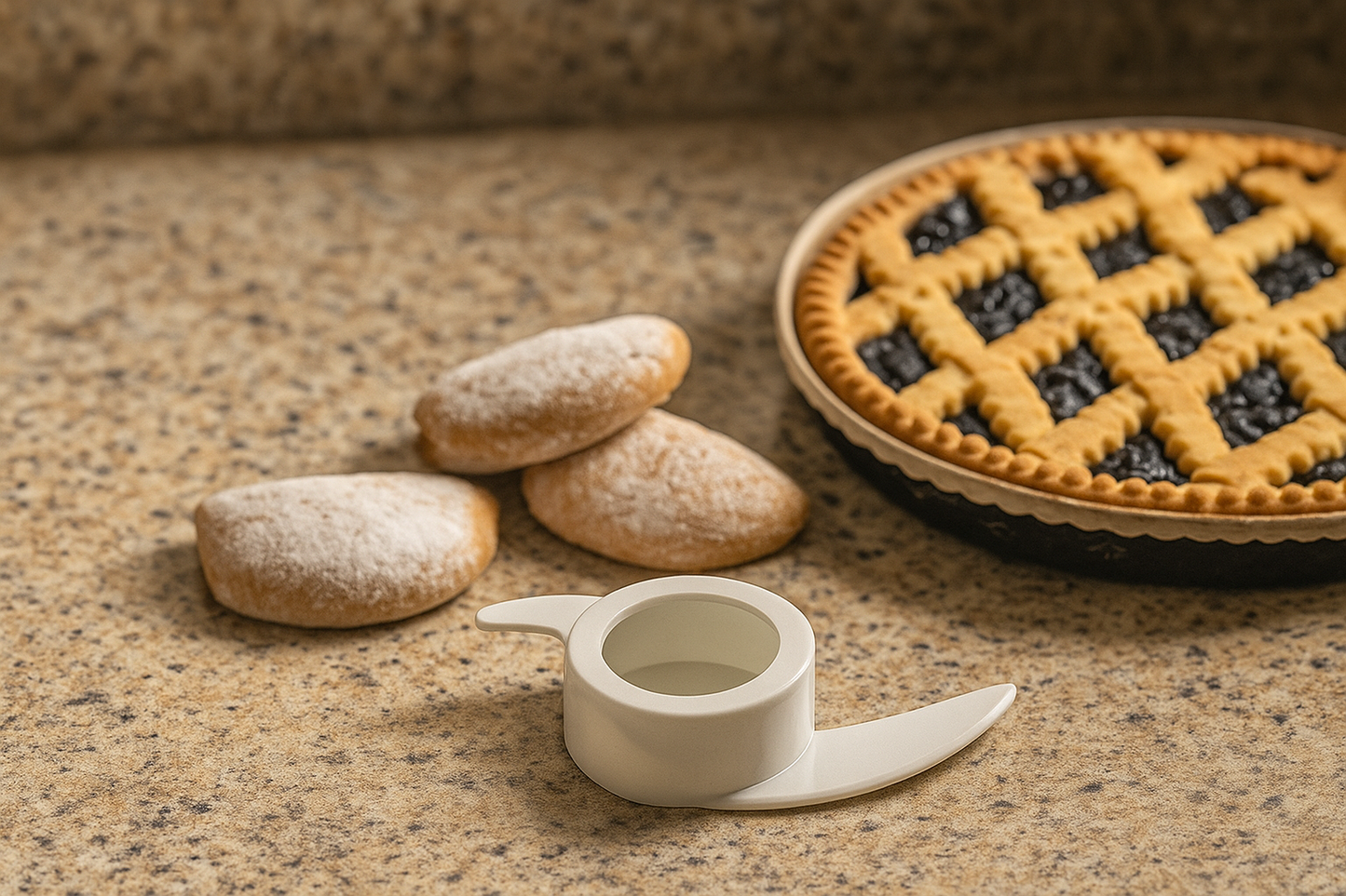 Vintage Food Processor 1781, 1000 Watt, 2.1 Liter.