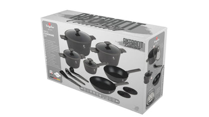 15-Piece Kitchen Stackable Cookware Set