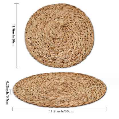 30cm Wicker Placemats for Dining Table