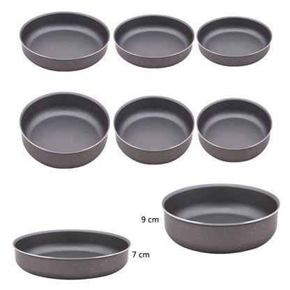 Phoenix, Professional Granite Round Baking Tray 3 Pcs Set