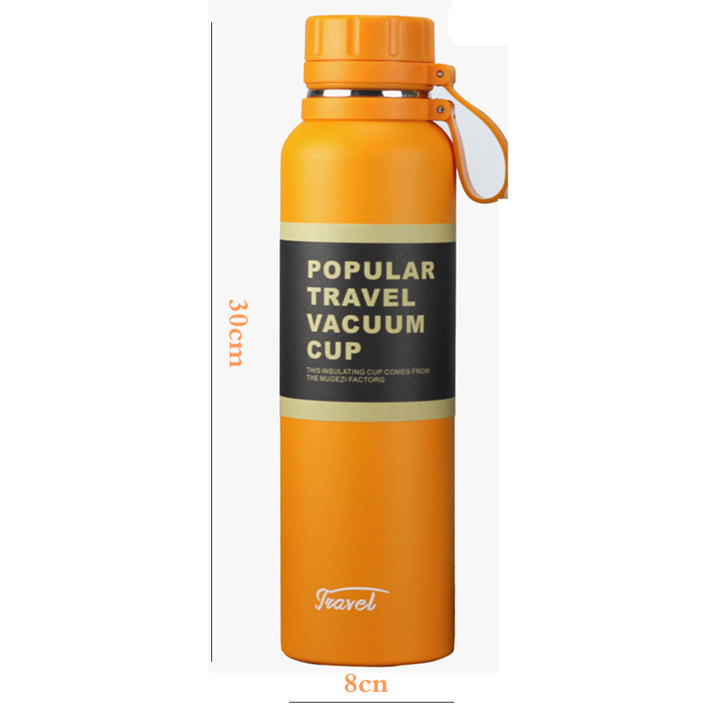 1100-ml Portable Stainless Steel Insulation Pot Spray Plastic with Handle