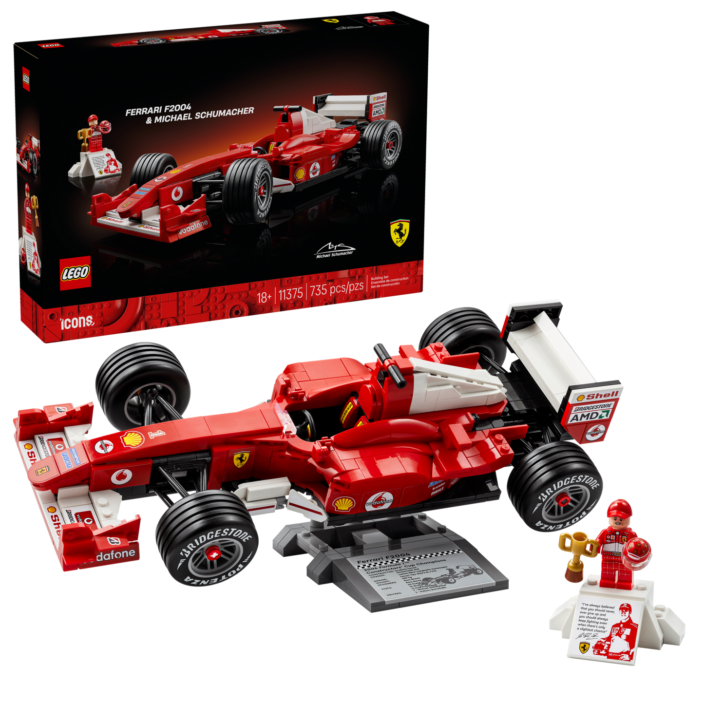 Ferrari F2004 & Michael Schumacher