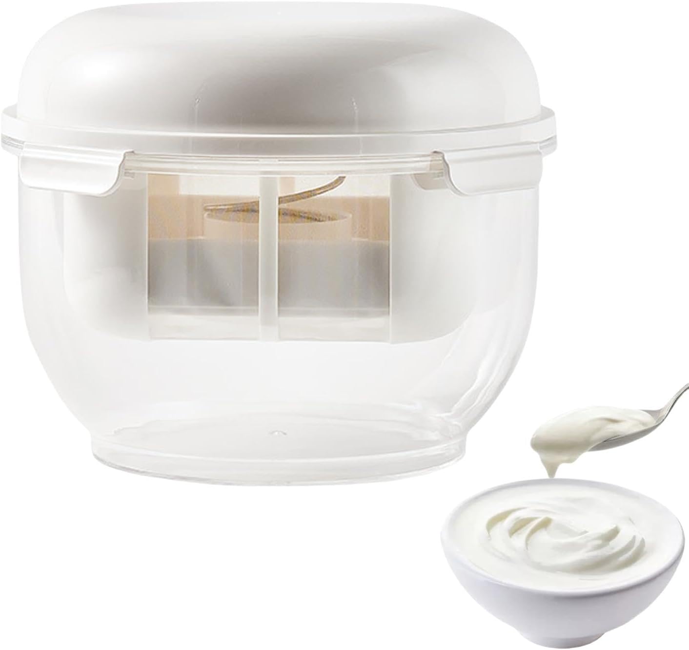 Phoenix Labneh & Greek Yogurt Maker with Fine Mesh Bag and Lid