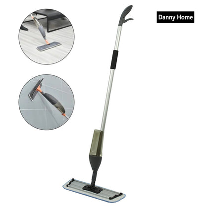 Danny Home 2 in 1 Microfiber Spray Mop 130cm