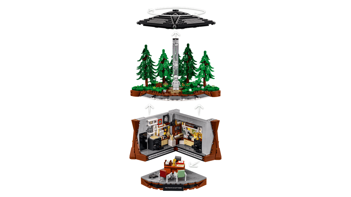 LEGO Ideas - The X-Files Set for Adults - 21369