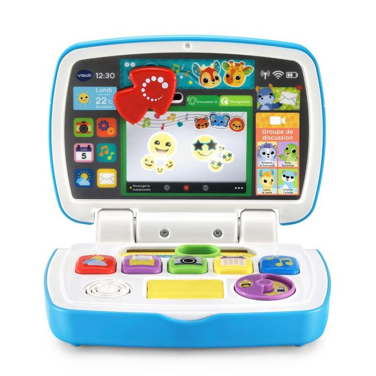 VTech Toddler Tech Laptop French Edition (80-524705)