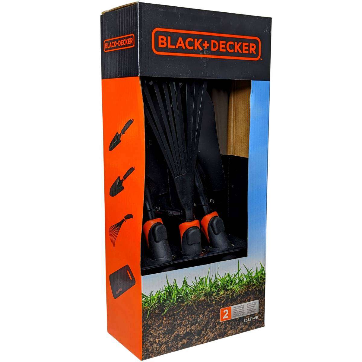 Black – Decker 4-Piece Garden Tool Set