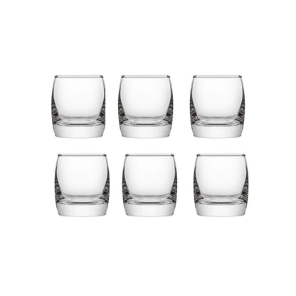 6-Pieces Clear Glass Shot Set 85-ml