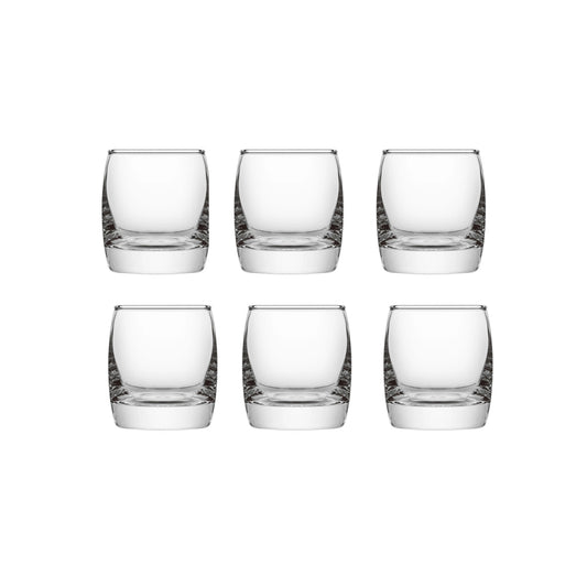 6-Pieces Clear Glass Shot Set 85-ml