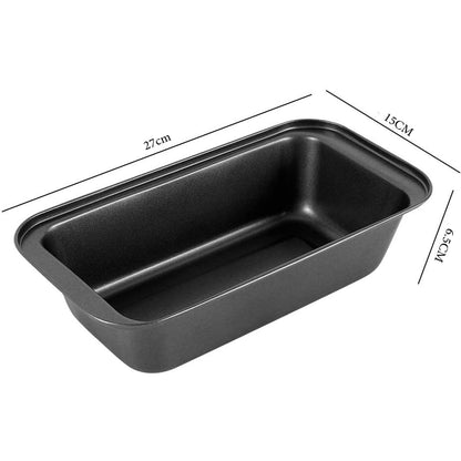 Danny Home Carbon Steel Premium quality , Non-stick Rectangular Cake Mould 27cm