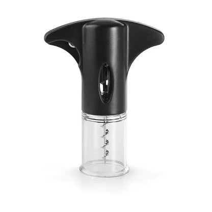 IBILI Ergonomic Manual Wine Bottle Opener with Transparent Cork Guide
