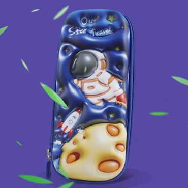 3D Astronaut Space Pencil Case