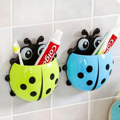 Ladybug Toothbrush Wall Suction