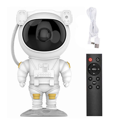 Astronaut Galaxy Star Laser Projector with Remote Control and 360°Adjustable