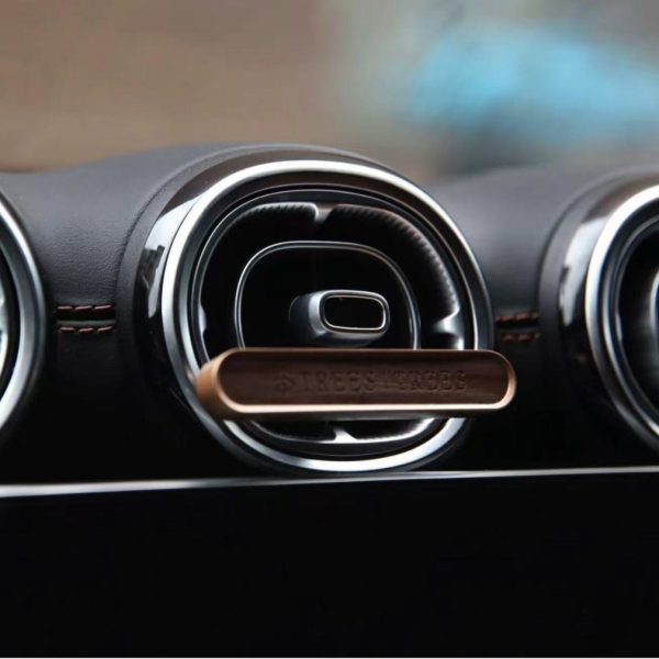 Aluminum Magnet Car Diffuser Vent Clip With 2-Pcs Aroma