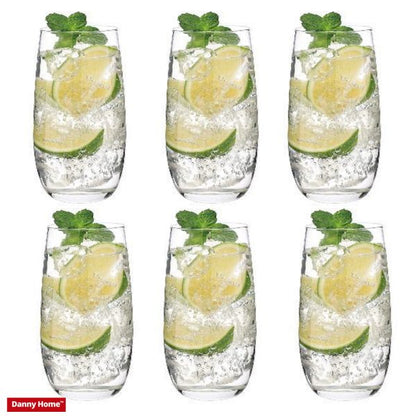 6-Pieces Tall Glasses 410ml