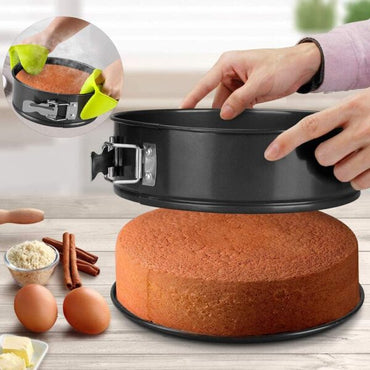 3-Pieces 20-22-24 cm Round Cake Tin Set