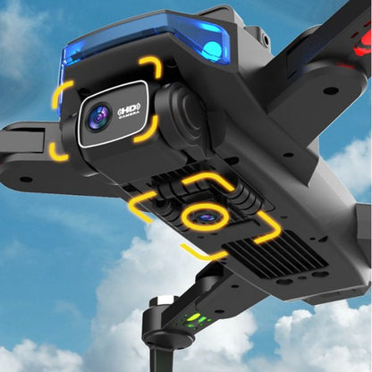 APP+Remote Control HD-Dual Camera Drone With 2-Batteries