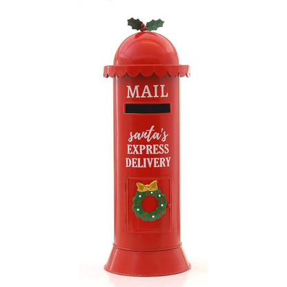 Metal Christmas Mailbox – 52cm