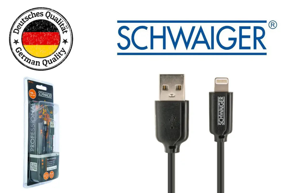 Schwaiger Apple Lightning Sync & Charging Cable